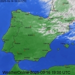 imagens de satélite de Portugal