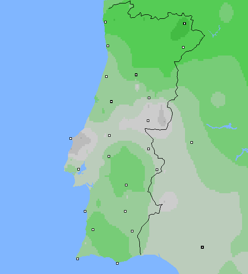 nuvens Portugal