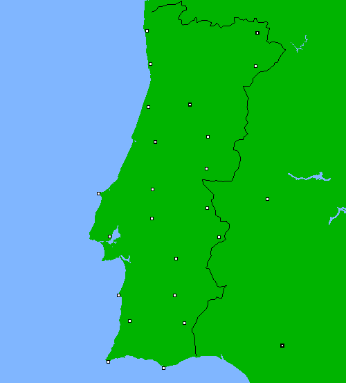 precipitação-24 h. Portugal