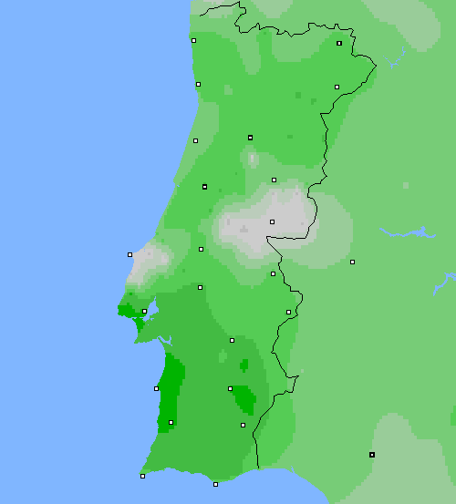 nuvens Portugal