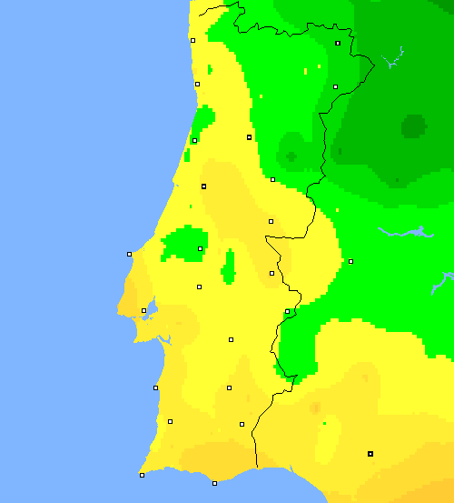 temp. mín. Portugal