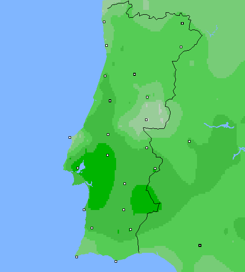 nuvens Portugal